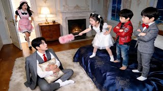 Personne n'osait défier le PDG! Jusqu'à ce que 3 bébés l'obligent à dormir par terre!