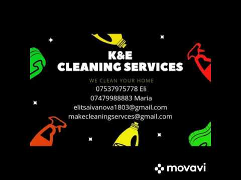 К&amp;E Cleaning services video.