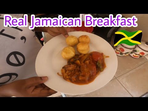Jamaican Fried Dumpling With Mackerel (AUTHENTIC JAMAICAN BREAKFAST)