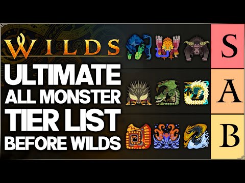 ALL 226 Monster Tier List - ULTIMATE Ranking Before Monster Hunter Wilds! (Where is YOUR Favourite?)