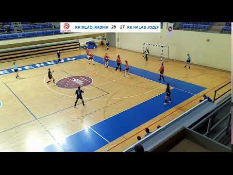 SBRL 10. kolo / Ž / ŽRK Mladi Radnik - ŽRK Halas Jožef