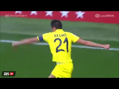 Golazo de Bruno "Villarreal 1 vs Valencia 0" -- Vídeo propiedad de AS TV--