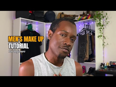 Beginner's Men's Makeup Tutorial | Step-by-Step Guide for Black Men