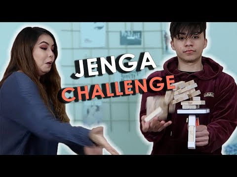 JENGA PASS CHALLENGE!