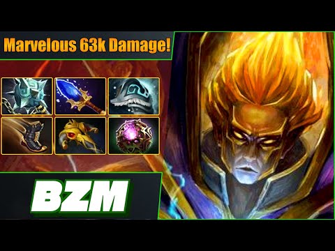 BZM Invoker Mid ⚡ Incredible 63k Damage! Dota 2 DotaPulse Highlights Gameplay