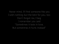 Someone like you-Walk off the earth Lyrics ...