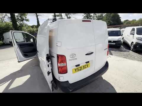 YS21XCV-2021 Toyota Proace  Icon Euro 6 Vat Inc