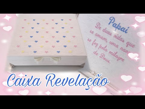 Revealing Box | Linen-covered Lid #mdfbox