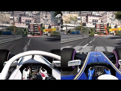 Codemasters F1 2018 vs. F1 2017