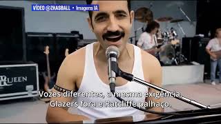 Ruben Amorim em versão Freddie Mercury... e Mourinho na bateria: a rapsódia que arrasa o Man. United