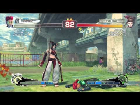 Broken Latif (Viper) Vs. WeirdoNeo (Juri)