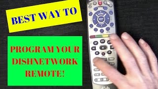 Program Your Dish Network Remote to TV or ANY Device in Less than 3 Min...