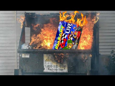 The Dumpster Fire that was my Mario Kart 64 Stream