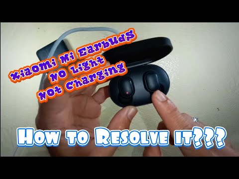 How To Resolve Xiaomi Mi Earbuds No Light Not Charging One Side | Malay