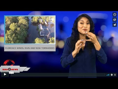 Florence winds, rain and now tornadoes (ASL - 9.18.18)