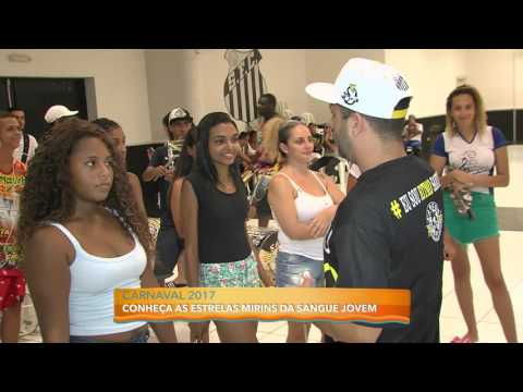 Conheça as estrelas mirins da escola de samba Sangue Jovem