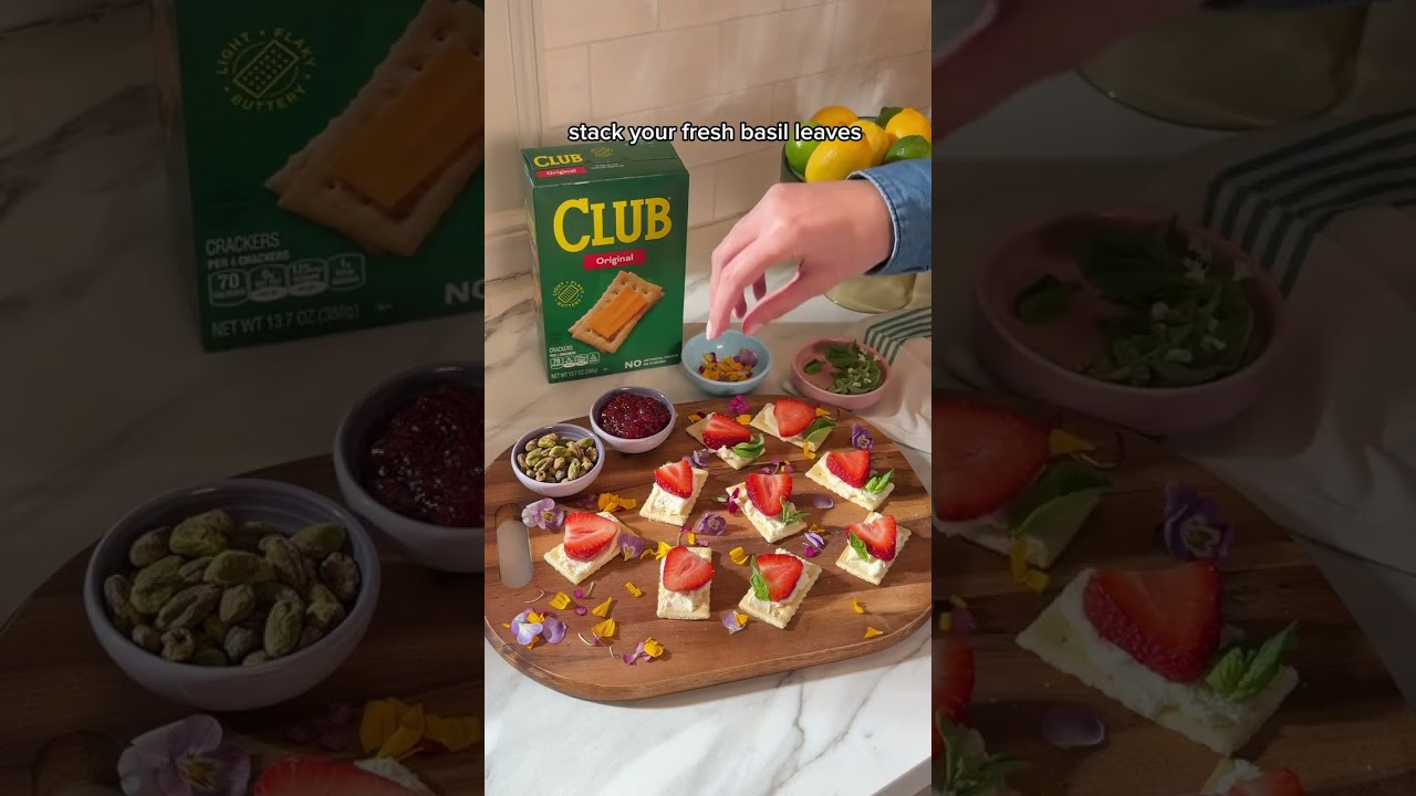 Strawberry Basil Bites video