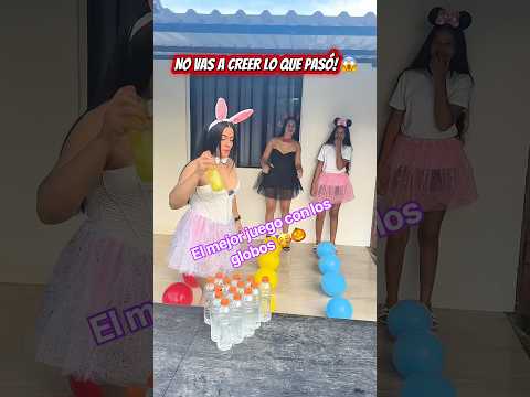NUEVO juego con globos😱 ¡Puedes eliminarte tú misma! 🤣