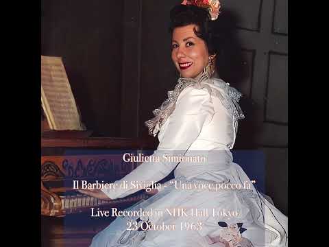 Giulietta Simionato “Una voce poco fa” (Tokyo, 23.10.1963)