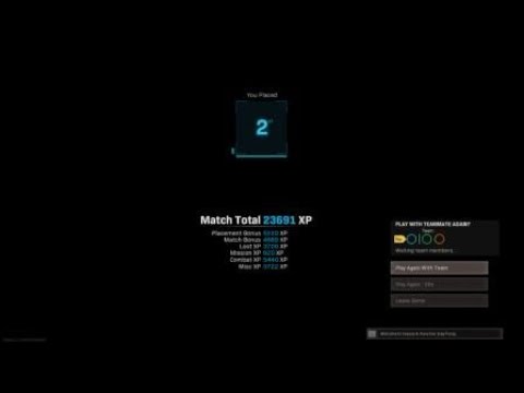 Crazy 2nd place finish in new Ghosts mode