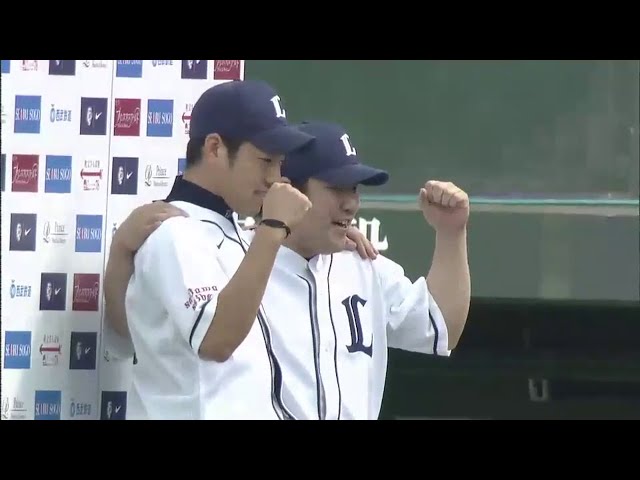 ライオンズ中村選手・菊池投手ヒーローインタビュー 2014/6/14 ライオンズ対タイガース