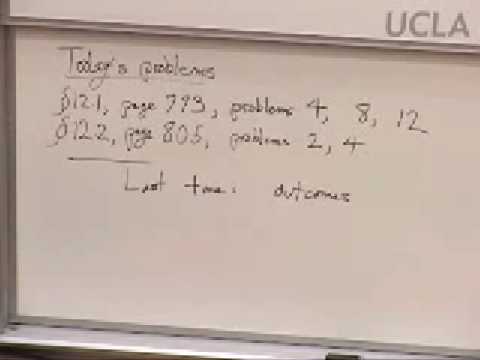 Probability Functions