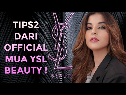 THE SECRET OF YSL BEAUTY NATIONAL MAKEUP ARTIST'S HITS MUA MAKEUP!