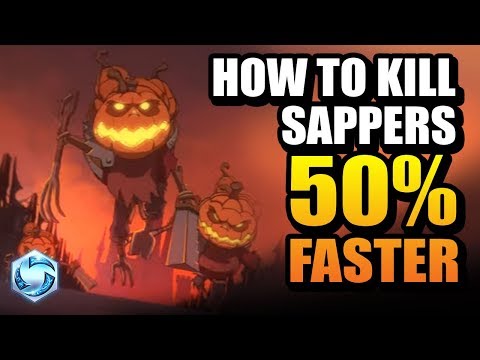 How to kill sappers 50% faster! // Heroes of the Storm Tips