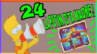 BART SIMPSON CHANTE RK - 24 CARATS