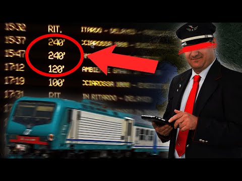 Why Italian TRAINS are ALWAYS late?