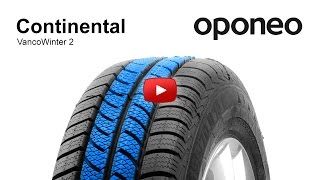 Lastik Continental VancoWinter 2 ● Kış Lastiği ● Oponeo™