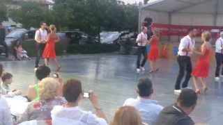 preview picture of video 'Esibizione Danzamania - Bachatango a Maron di Brugnera 2013'