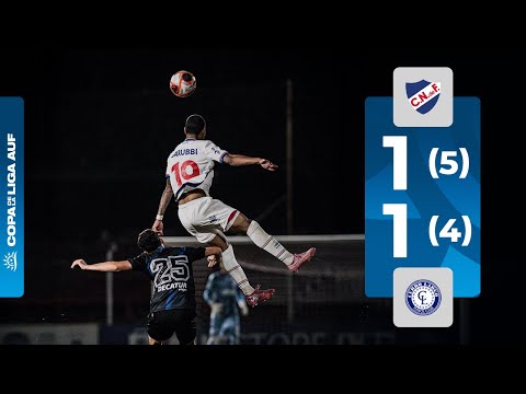 Nacional 1 (5) - (4) 1 Cerro Largo  | Resumen del partido | Copa de la Liga AUF 2026 | #AUFTV
