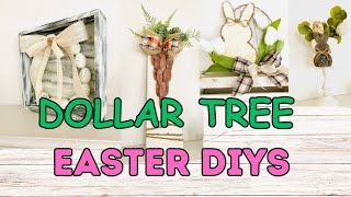 🐰DOLLAR TREE EASTER DIYS | RUSTIC EASTER DIYS | LAST MINUTE EASTER DIYS 🐰