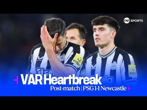 "DISGRACE" 🤬 | Ally McCoist & Jermaine Jenas FUME at dubious penalty decision | PSG 1-1 Newcastle