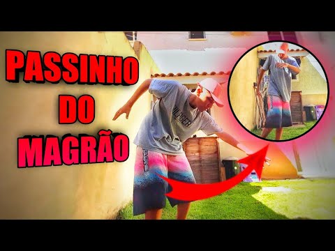 TUTORIAL DE COMO DANÇAR O PASSINHO DO MAGRÃO! SURFANDO🏄‍♂️