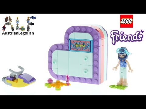 Vidéo LEGO Friends 41385 : La boîte cœur d'été d'Emma