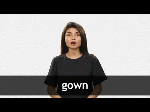 What is the meaning of Gown in Hindi | Gown का मतलब क्या होता है - YouTube