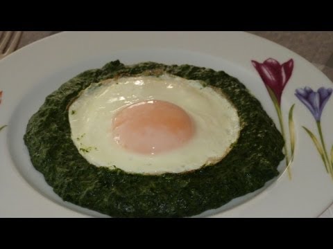 Spinach Puree with Fried Egg | Armenian Cuisine | How to make Puree