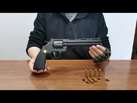 Colt Python 357 Revolver Toy Gun Unboxing 2023 -  Double Action Revolver