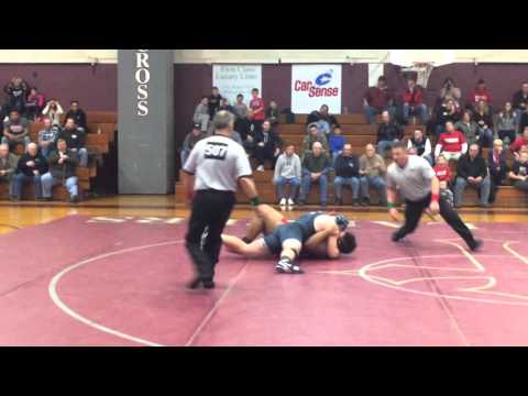 St. Augustine's Jim Brady, No. 7 hwt., pins in OT