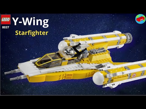 LEGO Star Wars Anakin's Y-wing Starfighter 8037 - Speed Build