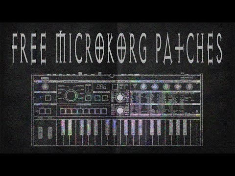 My custom Microkorg patches (free) pt.1