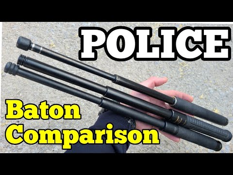 POLICE BATON COMPARISON | ASP NEXTORCH Monadnock | 21" Collapsible batons