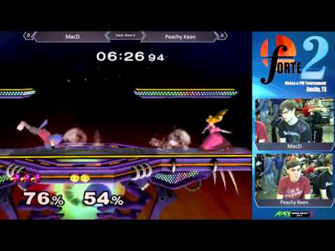 Forte 2 Pools: MacD (Falco) vs PeachyKeen (Peach)