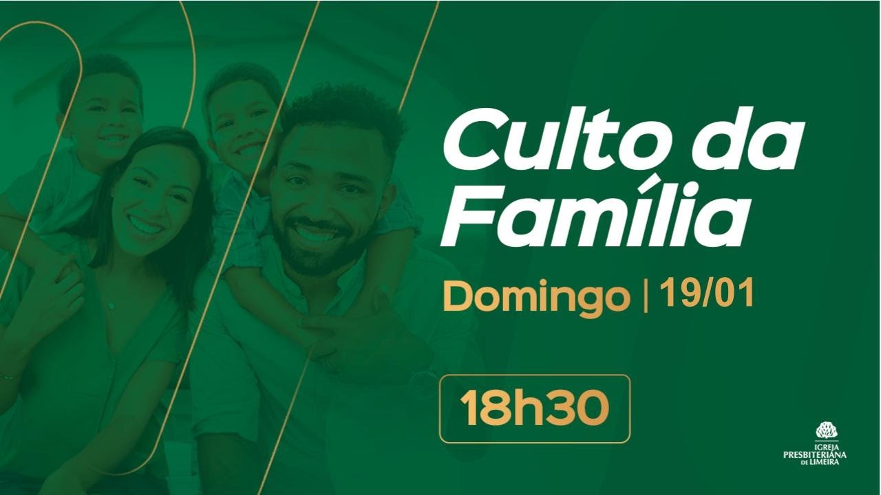 Culto da Família  IP Limeira | Logo Tudo Passará - 1 Coríntios 7.29-31 Rev. Leandro Demo