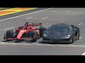 Ferrari F1 2024 Vs Lamborghini Centenario Monza