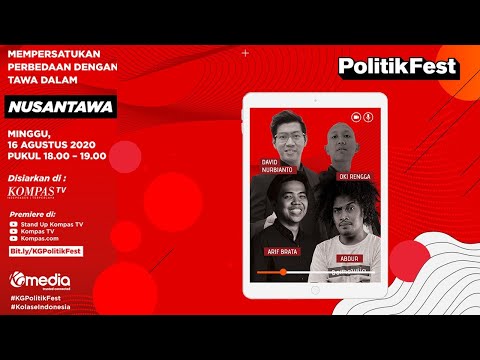 Nusantawa (Tawa dari Barat & Tawa dari Timur) #PolitikFest