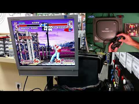 Neogeo CDZ unibios demoplay