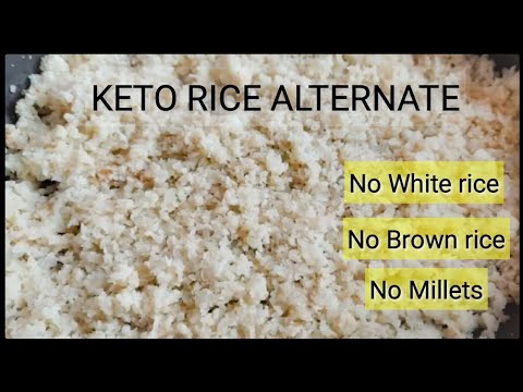 keto diet without wheat|Keto rice alternate|how to do keto with veg diet